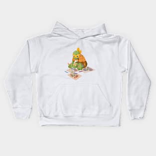 Baby Michelangelo from ROTTMNT Kids Hoodie